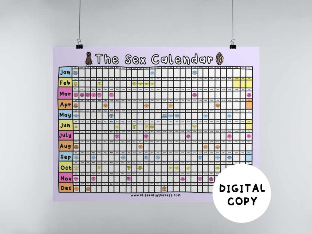 The Sex Calendar (Digital Copy) - Cliterally The Best