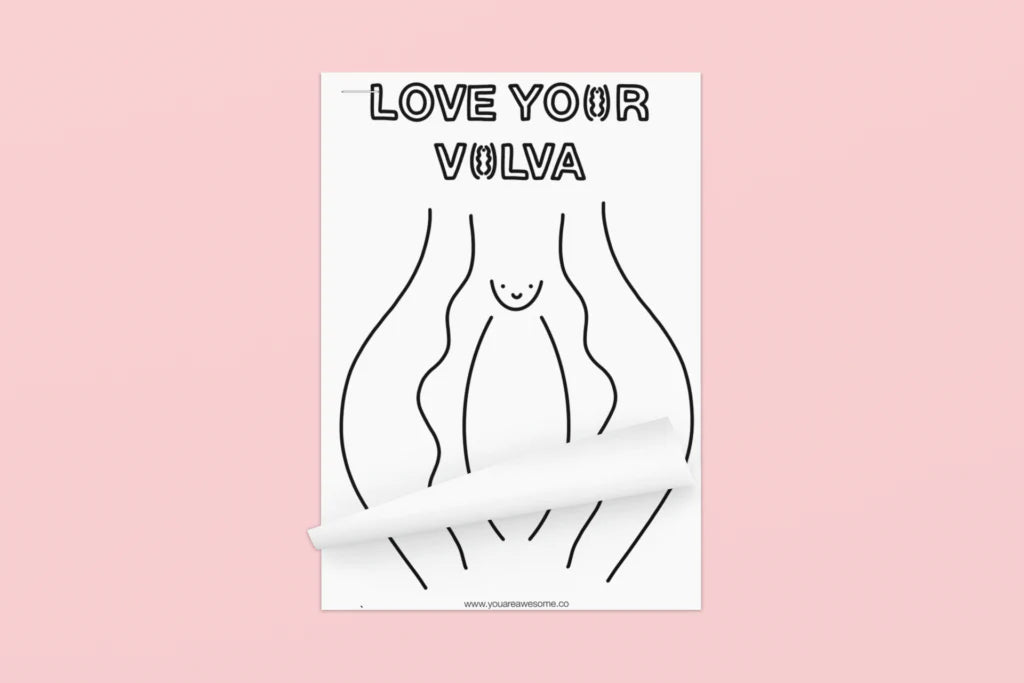 Love Your Vulva Worksheet